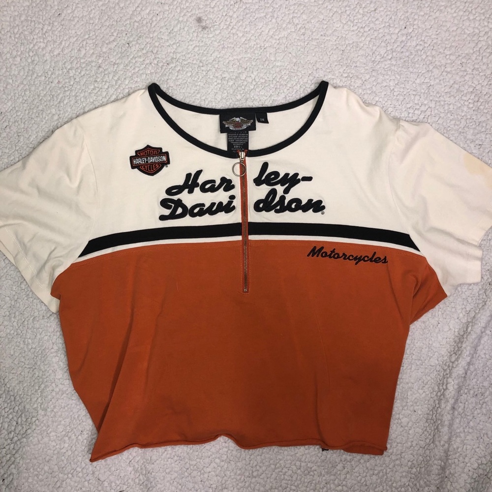 Harley Davidson crop top